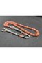 Zeyn Usta Eseri Silver Necklace Imame Claw Model Synthetic Opal - 2