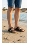 Orthopedic Sole Two Buckle Men's Slippers - 4