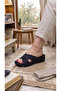 Fully Orthopedic Cross-Strapped Women's Slippers Suitable for Daily Use Venice-9 - 5