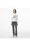 Studded Women's White Sweatshirt - 3