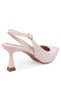 Dza07-1143750 Gold 7.5 cm Thin Heeled Evening Dress Women's Shoes - 4
