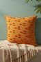 Orange Polka Dot Punch Decorative Throw Pillow Cover