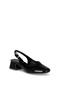 Çpç027 Black Patent Leather Women's Heeled Shoes - 3