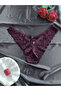 Lara Full Lace Front Bow Detailed Women's Underwear Bikini Model