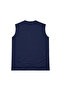 Men's Large Size Navy Blue Zero Sleeve Fresh T-Shirt 3Xl-4Xl-5Xl-6Xl - 5