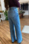 Dark Blue Straight Lycra Jean - 6