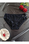 Ava Double Window Back Design, Bowknot, Full Lace Women's Underwear Panties