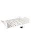 2U Fixed Rack |   19'' Rack Compatible |   350 mm Depth |   15 kg Carrying Capacity |   Light Gray (Ral 70