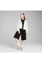 Wardrobe Essentials Oversized Women's White Windbreaker - 3