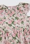 Liberty Fabric Baby Girl Rose Patterned Dress - 3