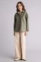 H0592Axkh440 Khaki Regular Fit Floral Long Sleeve Tunic - 2