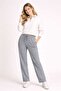 Unisex Jogger Sweatpants with Flat Legs and Rope Detail, Elastic Waistband - 2