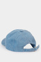 C0587A8Be106 Blue Embroidered Jean Cap Hat for Girls - 3