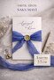 Premium Torn Chiffon Ribbon 2.5 cm 5 Meters Invitation Card, Engagement. Wedding
