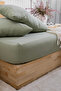100% Cotton 2 Layer Muslin Elastic Sheet Set Natural Woven /Single - Double - King Size - 5