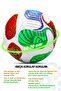 Football Ball Trionix 2026 World Cup Pump Included Set Durable Hard Ground Carpet Field Ball No:5 - 4