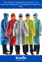 # Raincoat Disposable Practical Rain Coat with Hood Snap Fastener Emergency Raincoat for Camping, Concerts and Festivals - 4