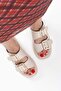 Athens Premium Buckle Summer Beige Casual Slippers - 4