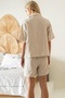 Belle Brise 100% Cotton Muslin Pajama Set - 2