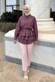 Aller Detailed Tunic Y0123 - Cherry Rot