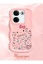 Tecno Camon 20 Compatible Shockproof Simple Pink Silicone Phone Case Hello Kitty Pattern - 2