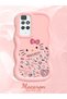 Redmi 10 2022 Compatible Shockproof Simple Pink Silicone Phone Case Hello Kitty Pattern - 2