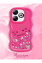 Infinix Smart 8 Compatible Shockproof Simple Red Silicone Phone Case Hello Kitty Pattern - 2