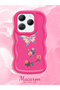 Infinix Hot 40 Compatible Shockproof Simple Red Silicone Phone Case Butterfly Pattern - 2