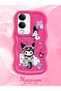 Y29T 5g Compatible Shockproof Simple Red Silicone Phone Case Kuromi Pattern - 2