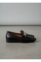26142209 Buckle Detail Genuine Leather Orthopedic Comfort Shoes for Women - 3