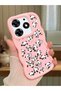 Tecno Spark 10 Pro Compatible Shockproof Simple Pink Silicone Phone Case Panda Pattern