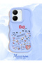 Vivo Y36 5g Compatible Shockproof Simple Blue Silicone Phone Case Hello Kitty Pattern - 2