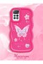 Redmi Note 11 Pro 5g Compatible Shockproof Simple Red Silicone Phone Case Butterfly Pattern - 2