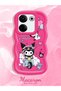 Tecno Camon 20 Pro 4g Compatible Anti-Knock Simple Red Silicone Phone Case Kuromi Pattern - 2