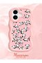 iPhone 16 Plus Compatible Shockproof Simple Pink Silicone Phone Case Panda Pattern - 2