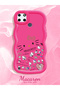 Realme C25Y Compatible Shockproof Simple Red Silicone Phone Case Hello Kitty Pattern - 2