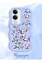 Vivo Y19 Compatible Shockproof Simple Blue Silicone Phone Case Panda Pattern - 2