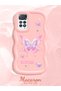Redmi Note 11 Pro 4g Compatible Shockproof Simple Pink Silicone Phone Case Butterfly Pattern - 2