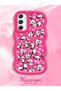 Samsung Galaxy A34 5g Compatible Shockproof Simple Red Silicone Phone Case Panda Pattern - 2
