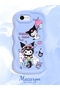 iPhone 6S Plus Compatible Shockproof Simple Blue Silicone Phone Case Kuromi Pattern - 2
