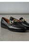 26142209 Buckle Detail Genuine Leather Orthopedic Comfort Shoes for Women - 2