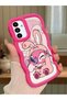 Simple Red Silicone Phone Case Compatible with Samsung Galaxy A13 Cute Pattern Shockproof - 2