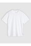 Essential Men's White Crew Neck T-Shirt 008Br-0001 - 2
