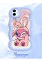 Simple Blue Silicone Phone Case Compatible with Samsung Galaxy A04 Cute Pattern Shockproof