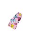 Girl's Cotton Thin Fabric Pink Color Patterned Short Ruffle Sleeve Shorts Summer Pajama Set - 7