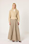 A-LINE SKIRT WITH POCKET DETAIL