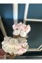 Vintage Baby Pink Booties and Headband Combo - 3