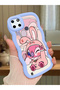 Simple Blue Silicone Phone Case Compatible with Realme C25Y Shockproof Cute Pattern - 2