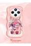 Shockproof Simple Pink Silicone Phone Case Cute Pattern Compatible with Redmi 14C