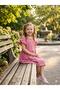 Printed Combed Cotton Ruffle Sleeve Robe Dress for Girls [Ages 1-9, 1 or 2 Years Older Can Order the Longer Version.] - 2
